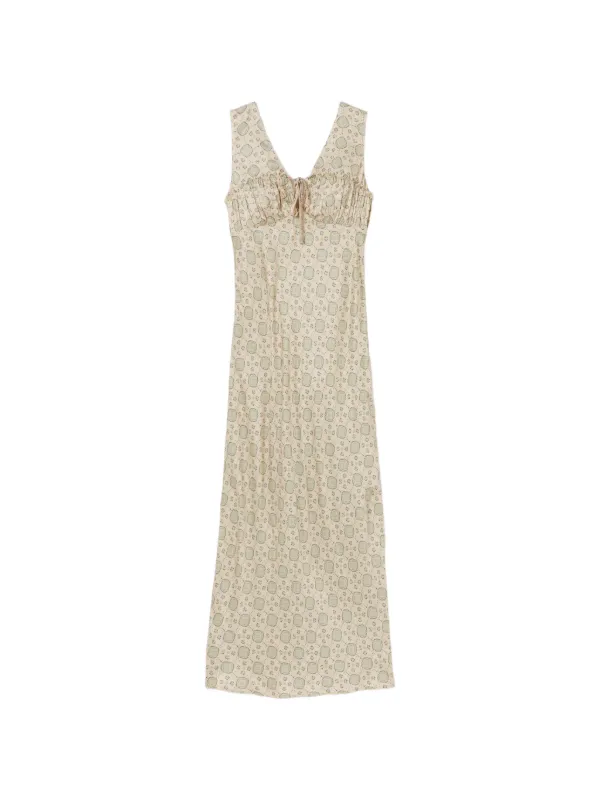 Claudie Pierlot patterned satin dress