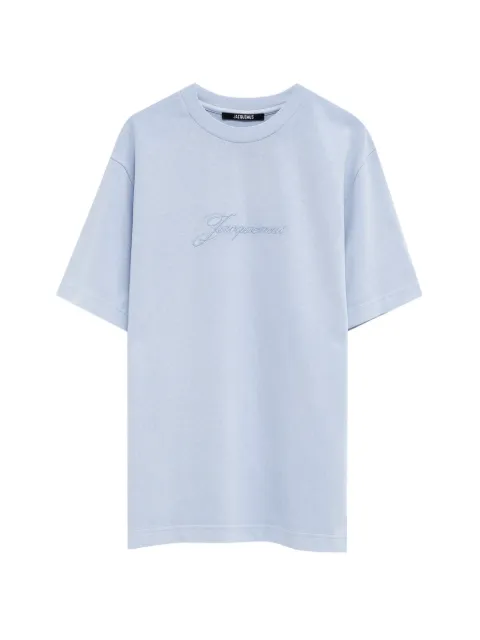 Jacquemus logo-embroidered T-shirt