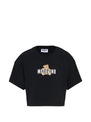 Moschino Kids teddy logo T-shirt