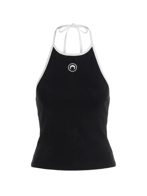 Marine Serre Moon Logo Bicolor Jersey Tank