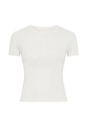 Marine Serre pearl logo baby fit T-shirt