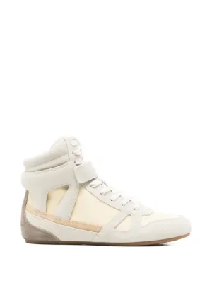 ISABEL MARANT Senny high-top suede sneakers