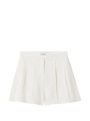 Claudie Pierlot topstitched seam shorts