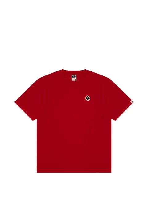 AAPE BY *A BATHING APE&reg; logo-patch T-shirt