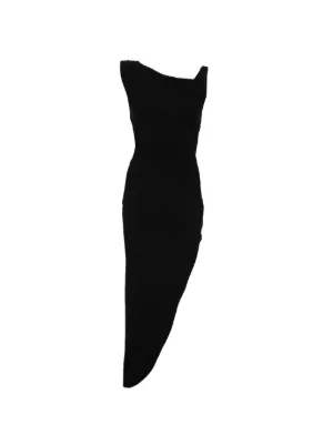 Elisabetta Franchi dress in cr&ecirc;pe jersey fabric with jewel strap