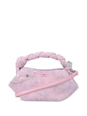 GANNI small Bou braided tote bag