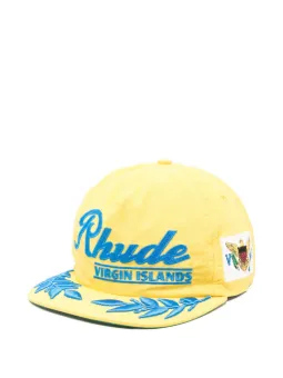 RHUDE embroidered cap