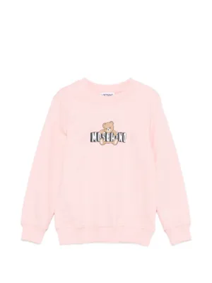 Moschino Kids teddy-print sweatshirt