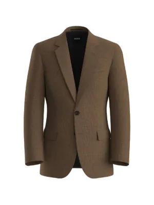 BOSS x Beckham flap pocket blazer