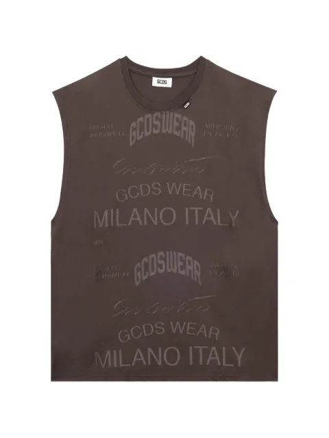 GCDS sleeveless vest