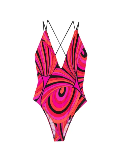 PUCCI Iride print swimsuit