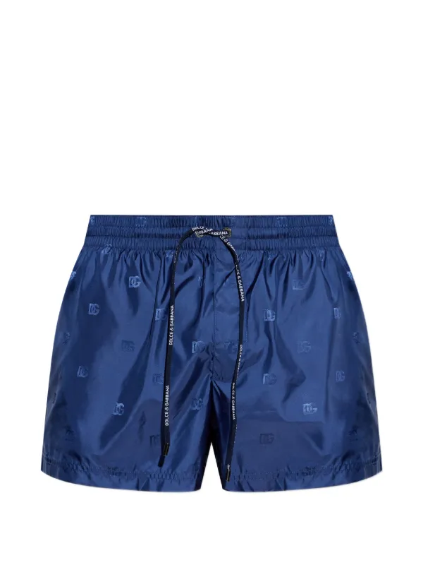 Dolce & Gabbana logo-print swim shorts