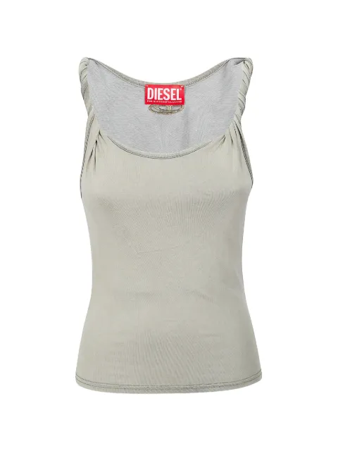 Diesel tank top with twisted straps