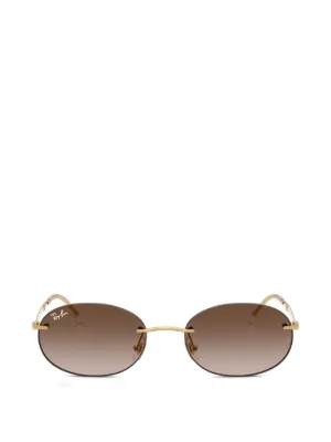 Ray-Ban oval-frame sunglasses