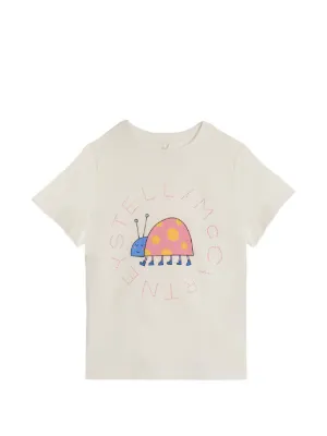 Stella McCartney Kids bug graphic T-shirt