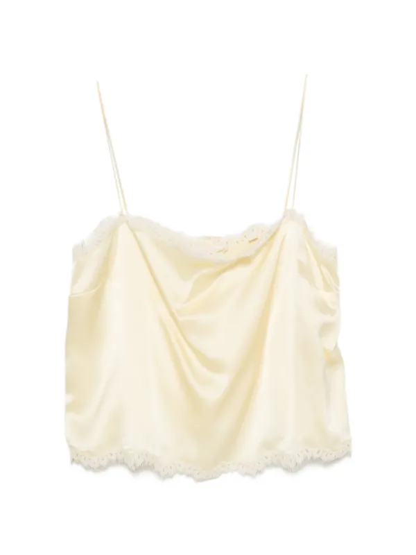 DÔEN Loure lace-trim top