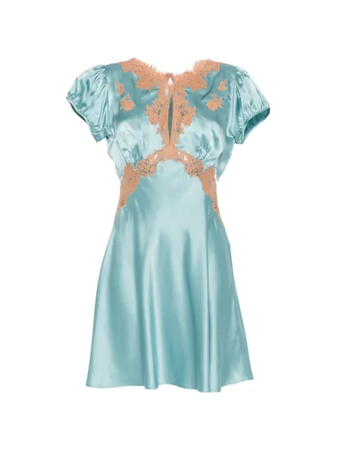 D&Ocirc;EN Junia lace-trimmed mini dress