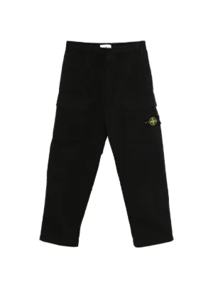 Stone Island logo-patch cargo pants