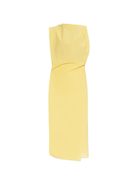 Jacquemus yellow sleeveless dress 