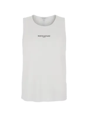 Maison Kitsuné logo print vest