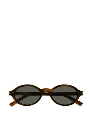 Saint Laurent Eyewear Jeanne oval sunglasses
