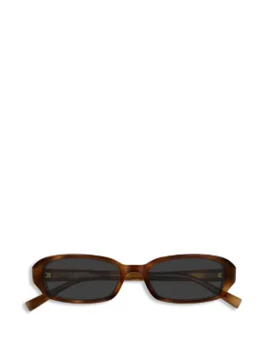 Saint Laurent Eyewear rectangular slim saint laurent sunglasses