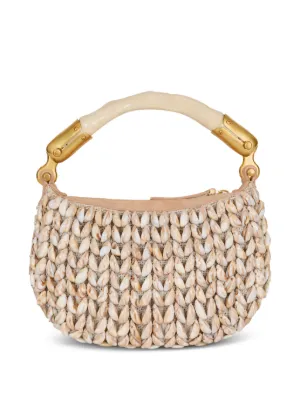 Balmain shells tote bag