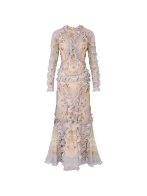 ZIMMERMANN Rebellion ruffled floral maxi dress