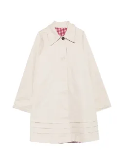 DAMSON MADDER Mercedes bow-detail reversible trench coat