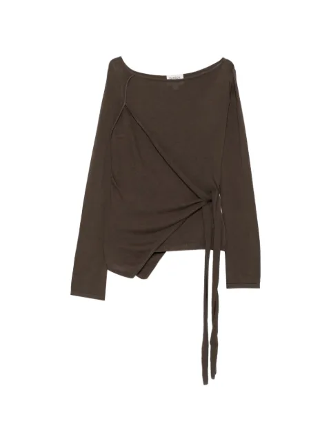 DAMSON MADDER Hannie wrap-style sweater