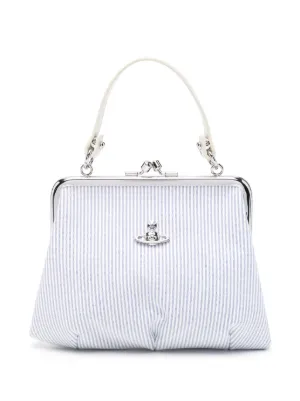 Vivienne Westwood Granny Frame striped tote bag