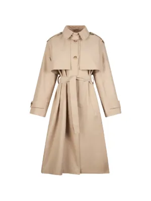 LIU JO long trench coat with scarf