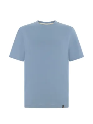 Boggi Milano high-performance piqu&eacute; T-shirt with S-Caf&egrave;&reg; yarn