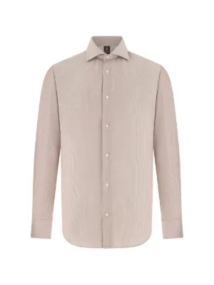 Boggi Milano striped windsor-collar shirt