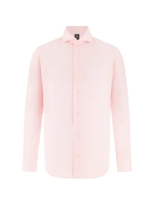 Boggi Milano naples-collar slim-fit shirt