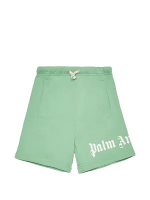 Palm Angels Kids logo-print shorts