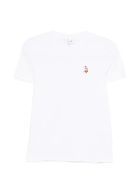 Maison Kitsuné embroidered T-shirt
