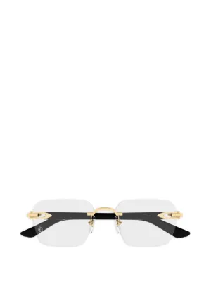Cartier Eyewear rectangle-frame glasses