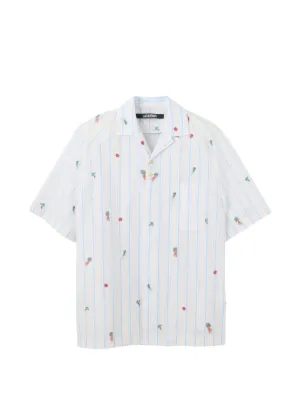 Jacquemus The Romarin striped-pattern shirt