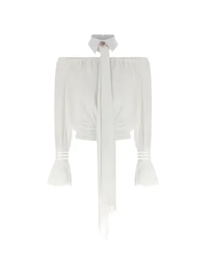 Elisabetta Franchi off-the-shoulder blouse