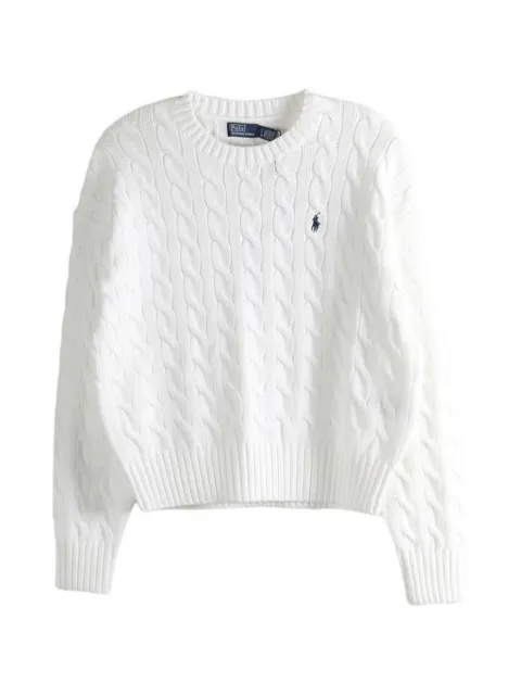 Polo Ralph Lauren cable-knit cotton jumper
