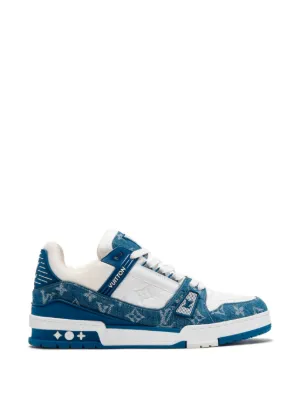 Louis Vuitton Pre-Owned LV Trainer monogram denim sneakers