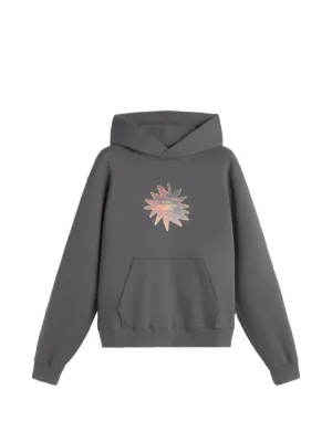 LES H&Eacute;RITIERS x Mas Sorrer Sunset floral hoodie
