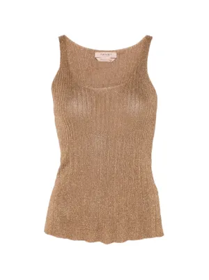 TWINSET knit top with lurex