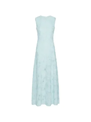 ROTATE BIRGER CHRISTENSEN mesh maxi dress