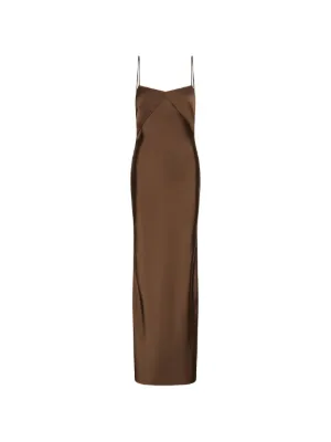 ROTATE BIRGER CHRISTENSEN slip maxi dress