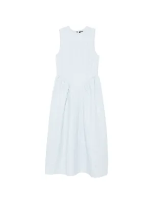 ROTATE BIRGER CHRISTENSEN jacquard crew-neck midi dress