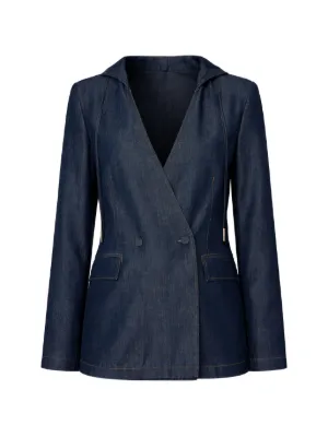 TWINSET chambray blazer