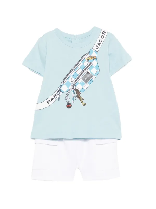 Marc Jacobs Kids white short set
