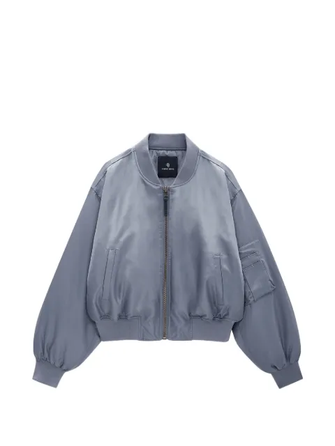 ANINE BING zip-up bomber jacket